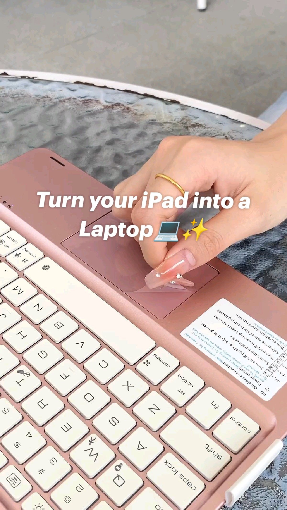 Turn your iPad into a Laptop💻✨