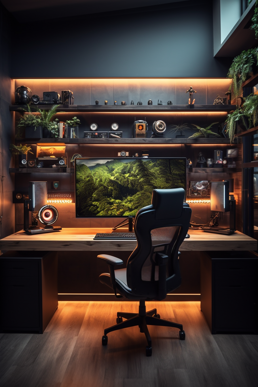 PC Setup Game Room For Home In 2024 | Get The Ideas & Decorate Your Gaming Room | Home Decor Ideas