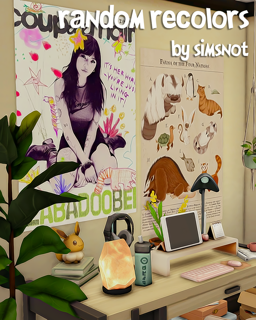 [simsnot] random recolors!